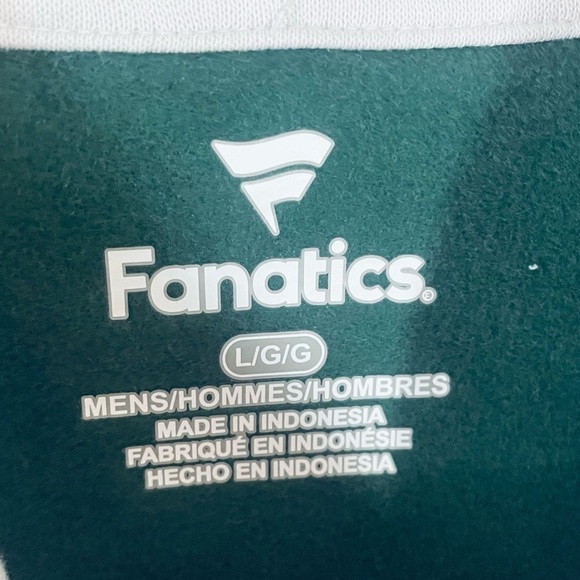 🏈 NWT Fanatics Men's Miami Hurricanes Arctic Hoodie – Cotton Blend Fleece – L - Picture 9 of 11